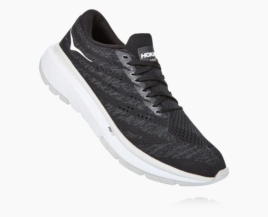 Hoka One One Yürüyüş Ayakkabısı Kadın Siyah/Beyaz - Cavu 3 - FK3065982